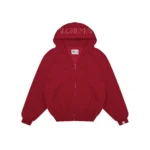 Your fear of looking stupid is holding you back zip-up Red