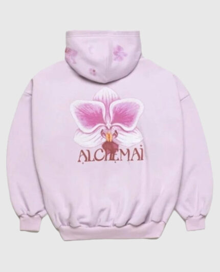 Alchemai blooming orchid hoodie