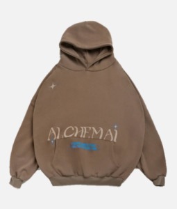 Alchemai Pullover Hoodie Brown
