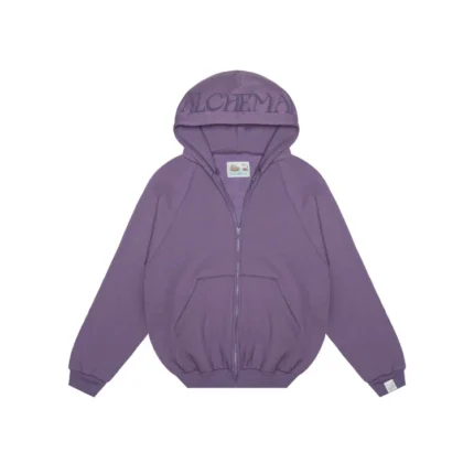 your fear of looking stupid is holding you back zip-up purple